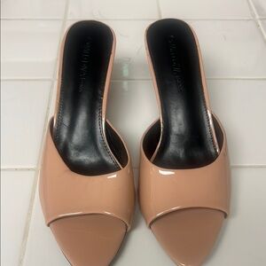 Elegant Nude Women's Slide Sandals